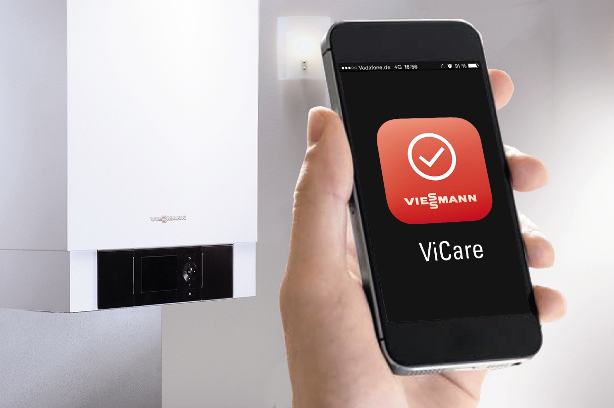 Installazione caldaie Viessmann con controllo da cellulare